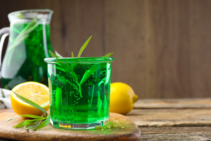 Tarragon Lemonade, Non-Alcoholic Georgian Beverages Tarragon Lemonade, Non-Alcoholic Georgian Beverages