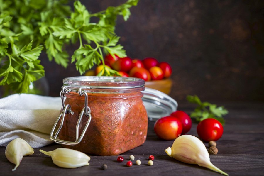 Tkemali, Georgian Vegetarian Food