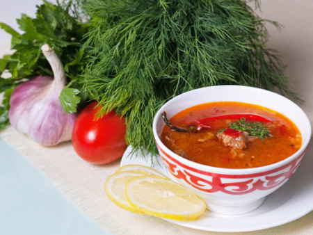 cuisine georgian soups