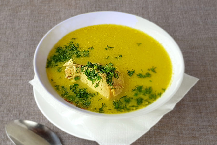Zuppe georgiane, cibo georgiano. Zuppa Chikhirtma