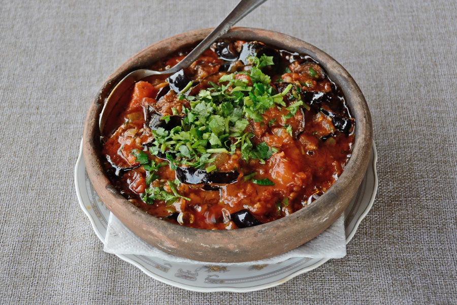 Georgian Food. Adjapsandali