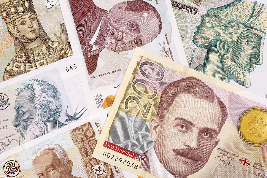 Национальная валюта Грузии