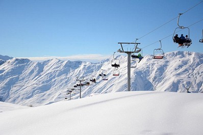 Gudauri ski resort, Georgia