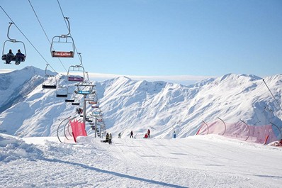 Gudauri ski resort, Georgia