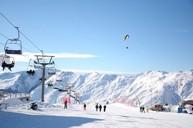 Gudauri ski resort, Georgia