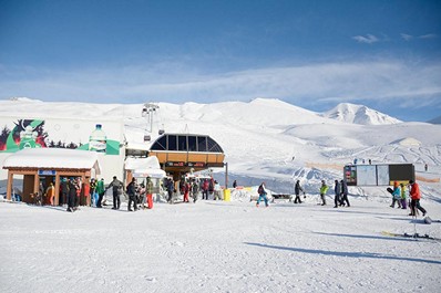 Gudauri ski resort, Georgia