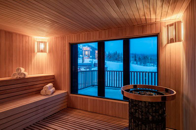 Sauna, Ambassadori Goderdzi Hotel