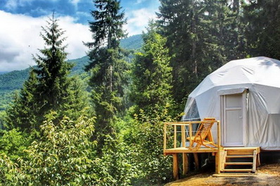 Вид снаружи, Гостиница Ajara Glamping Kokotauri