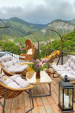 Terrace, Borjomi Verde Hotel