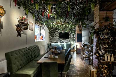 Restaurant, Pesvebi Design Hotel