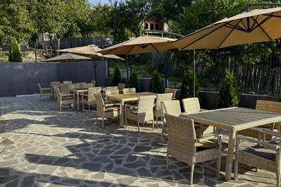 Terrace, Pesvebi Design Hotel