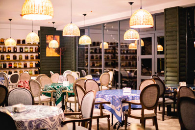 Restaurant, Roshe Gudauri Hotel