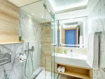Standard room bathroom