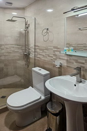 Twin room with shower, Best View Kazbegi Hotel