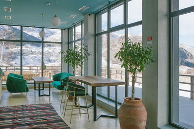 Restaurant, Intourist Kazbegi Hotel