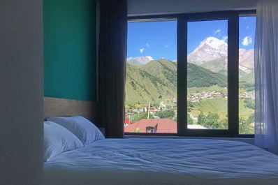 Double room with mountain view