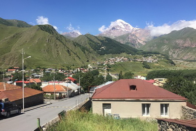 Views, Shushabandi Kazbegi Guest House