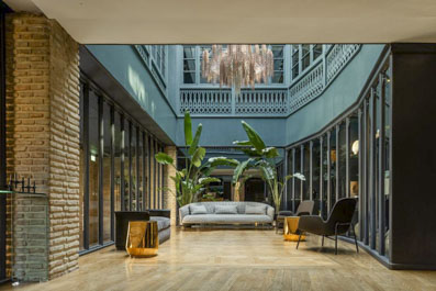 Холл, Гостиница Puris Moedani Boutique Hotel