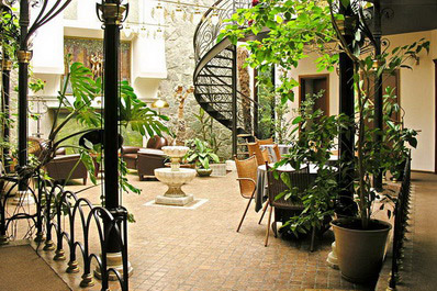 Patio, Villa Mtiebi Hotel