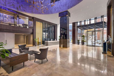 Reception, Wyndham Grand Hotel