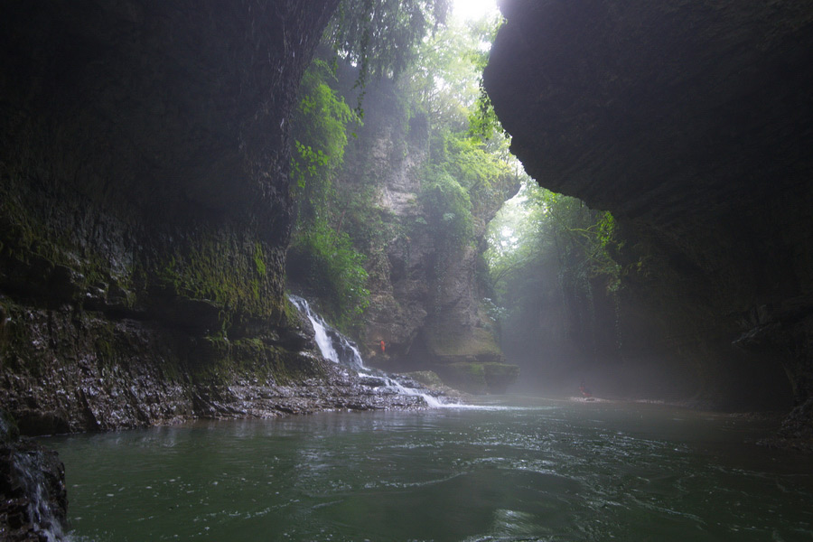Martvili Canyon near Kutaisi