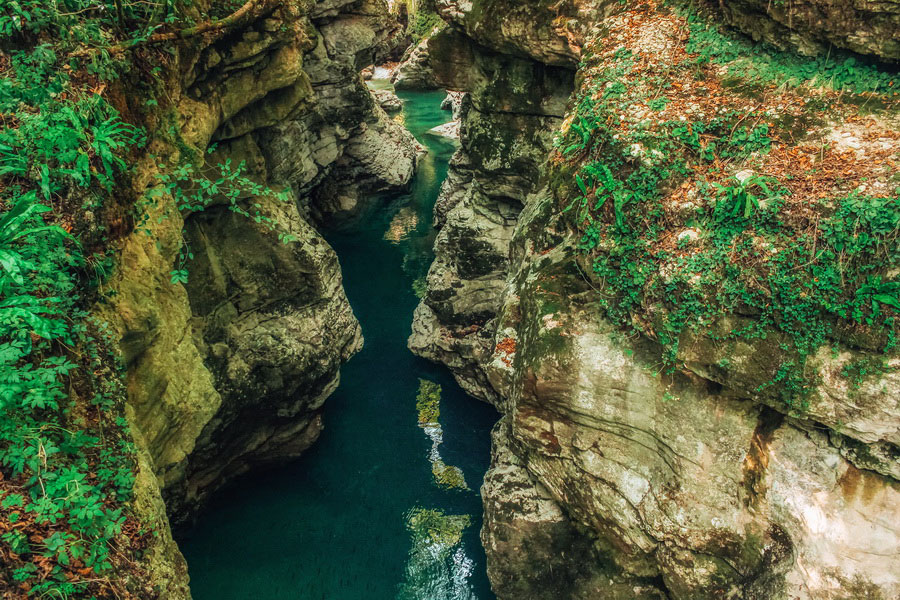 Martvili Canyon near Kutaisi