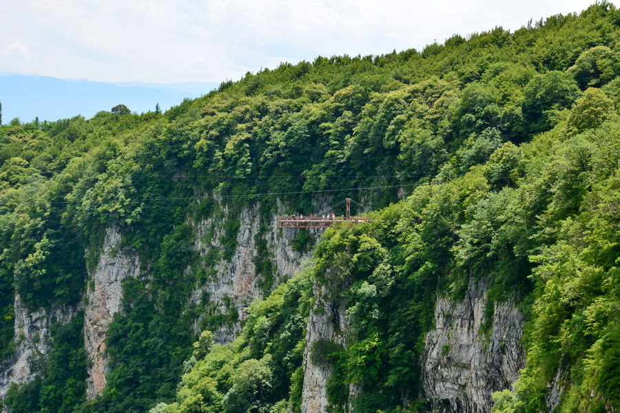 Okatse Canyon near Kutaisi