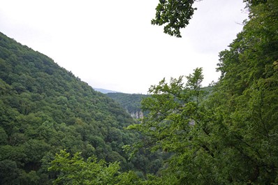 Cañón Okatse, cerca de Kutaisi