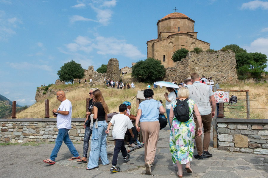 Jvari Monastery near Mtskheta, Georgia