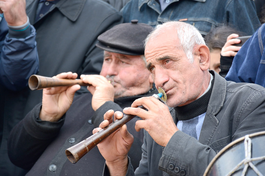 Folk musical instrument, Georgian people