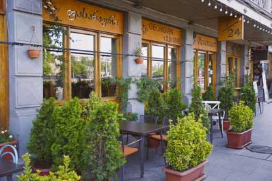 Фасад, Ресторан Pasanauri