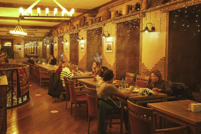 Зал, Ресторан Pasanauri