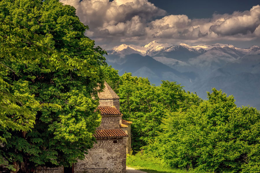 Monasterios de Shuamta, cerca de Telavi