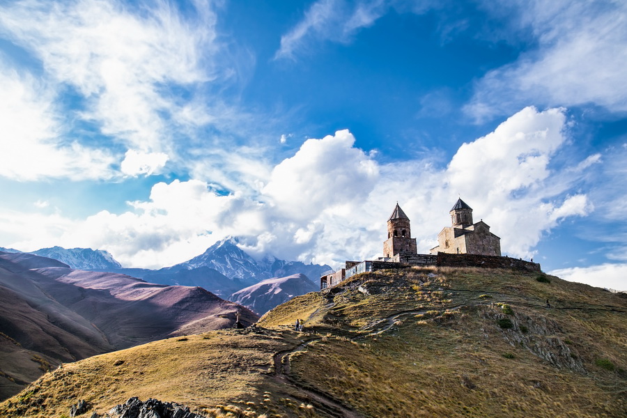 Gergeti Trinity Church near Stepantsminda