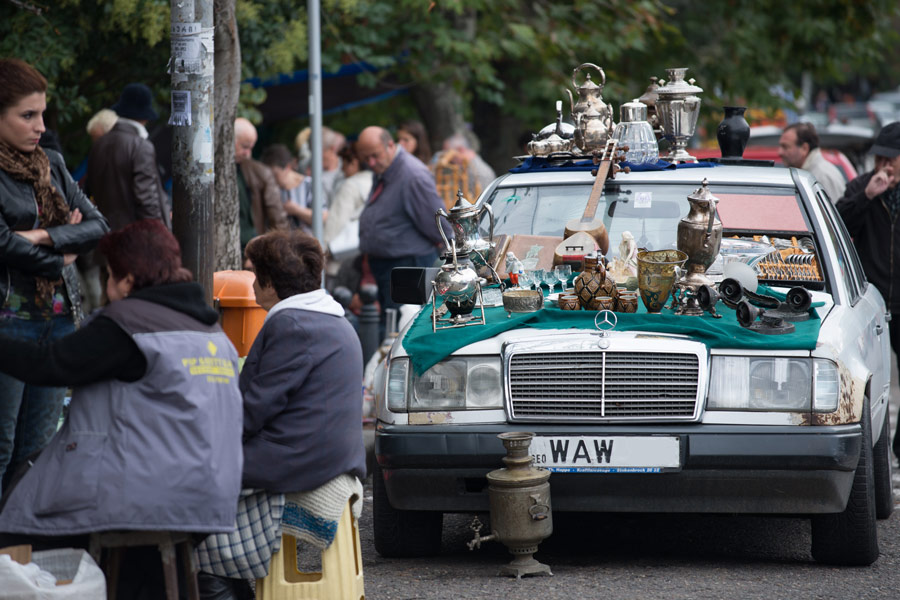 Dry Bridge Flea Market, Landmarks and Attractions in Tbilisi