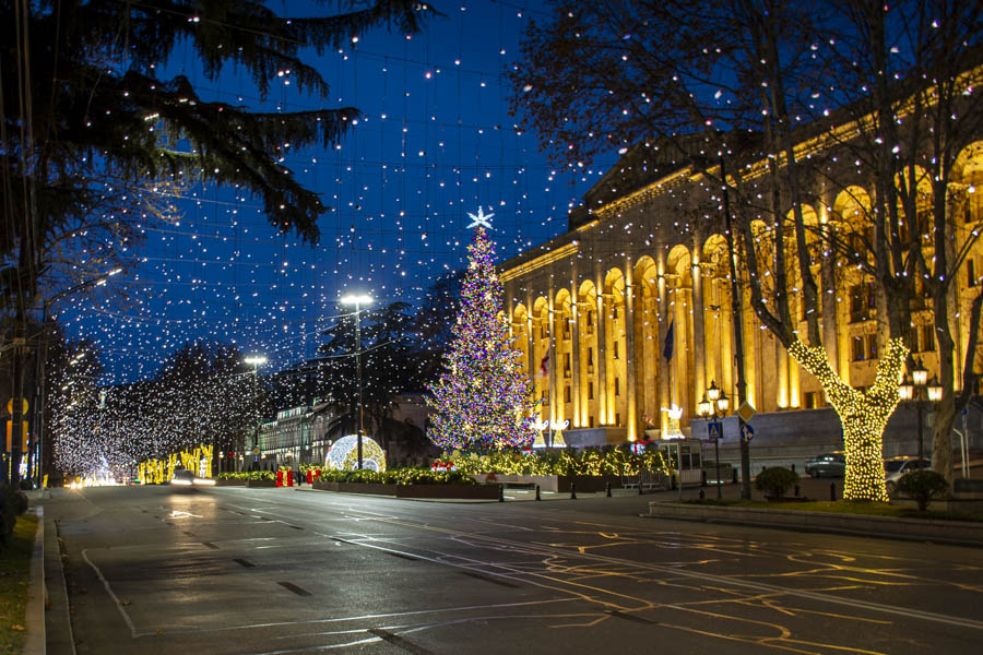 New Year, Tbilisi