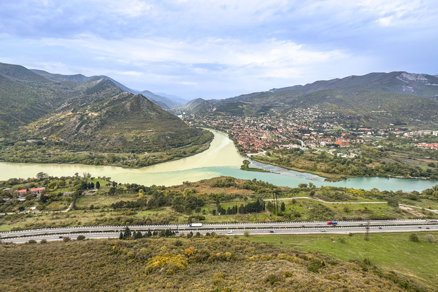 Mtkvari-Aragvi Confluence, Georgia Mtkvari-Aragvi Confluence, Georgia