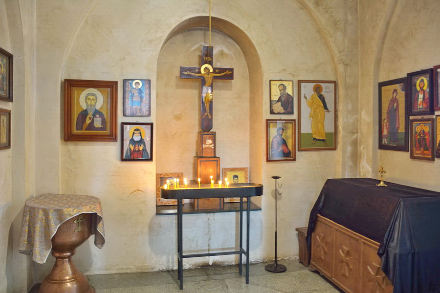 Monasterio Shavnabada, cerca de Tiflis