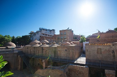 Tbilisi sights - sulfuric baths