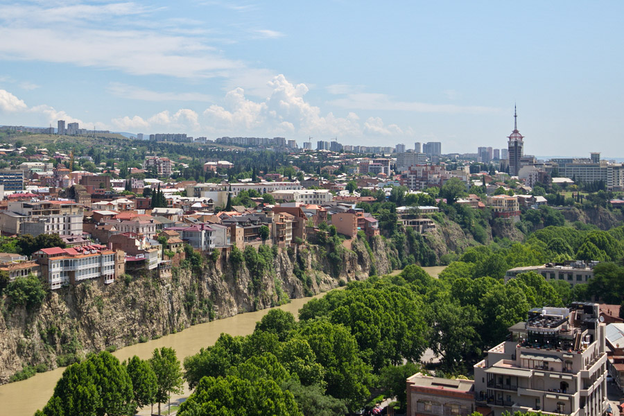 Панорама Тбилиси