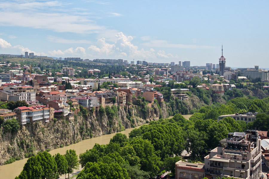 Panorama of Tbilisi