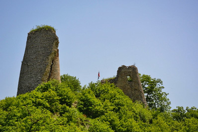 Fortaleza de Ujarma cerca de Tiflis