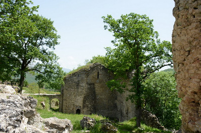 Fortaleza de Ujarma cerca de Tiflis