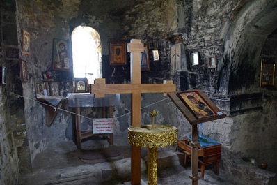 Fortaleza de Ujarma cerca de Tiflis