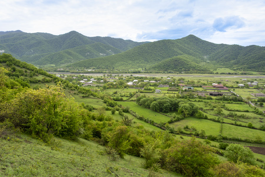 Desfiladero de Pankisi, Georgia Desfiladero de Pankisi, Georgia