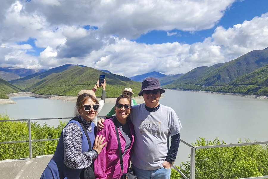 Zhinvali Reservoir, Georgia