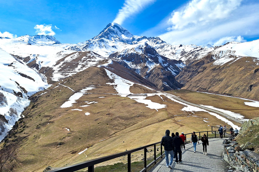 Mount Kazbegi, Georgia Mount Kazbegi, Georgia