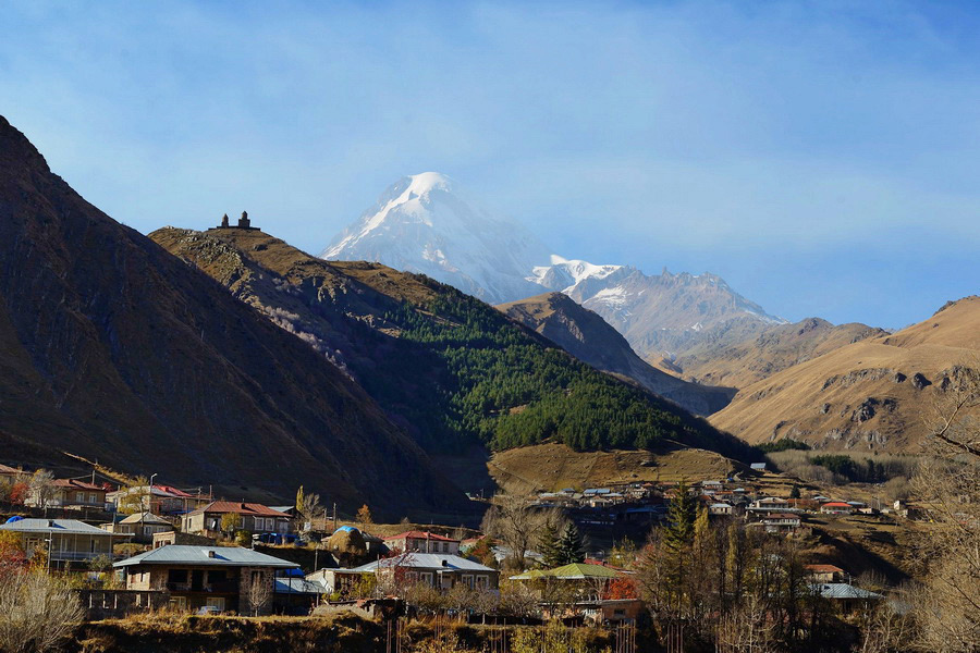 Kazbegi village