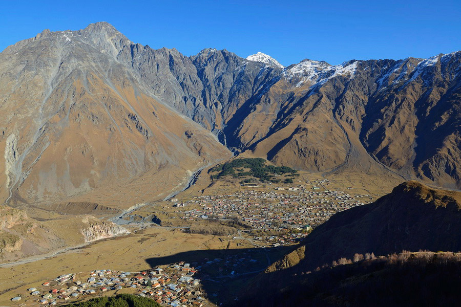 Kazbegi village