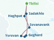 Mapa del itinerario